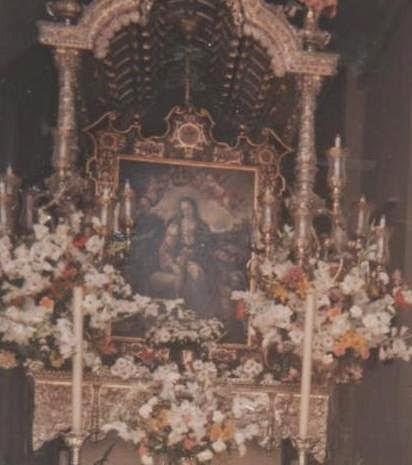 La carreta en la casa-hermandad para mayo de 1995