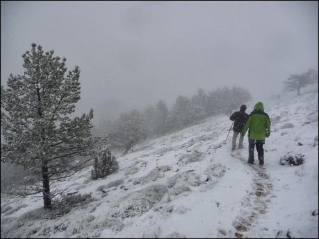 Penyagolosa 2014, nevada inesperada.