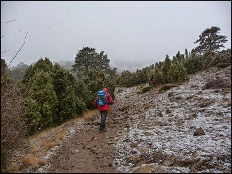 Penyagolosa 2014, nevada inesperada.