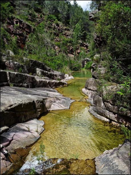 Las Pozas del Barranco de Las Salinas de Cirat