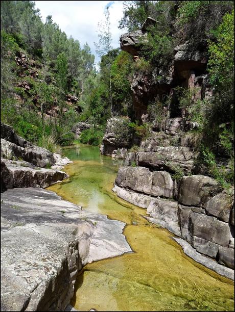 Las Pozas del Barranco de Las Salinas de Cirat