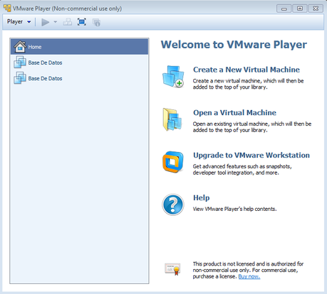 Tutorial - Crear máquina virtual con VMware Player Tutorial - Crear máquina virtual con VMware Player
