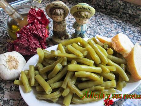 JUDÍAS VERDES A LA ANDALUZA