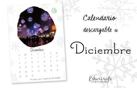 Calendario descargable diciembre 2014 | Esturirafi