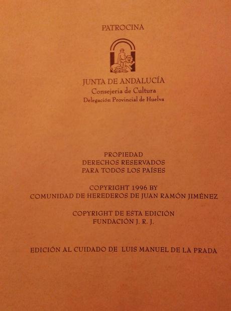 Biblioteca en Venta (10): Edición Facsímil de Espacio y Tiempo de Juan Ramón Jiménez: