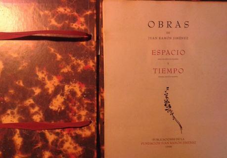 Biblioteca en Venta (10): Edición Facsímil de Espacio y Tiempo de Juan Ramón Jiménez: