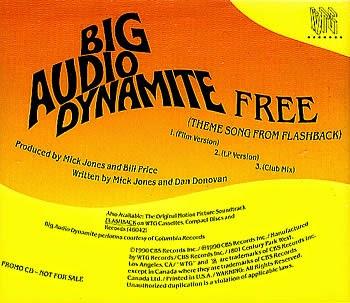 BIG AUDIO DYNAMITE - FREE