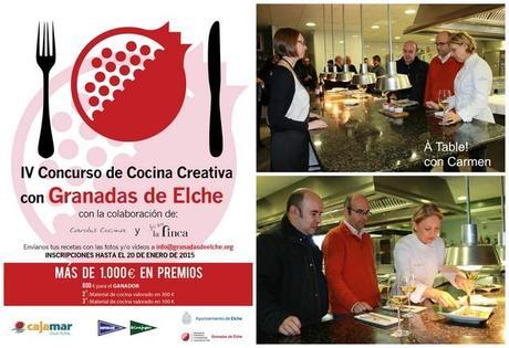 IV Concurso de Cocina Creativa con Granadas de Elche