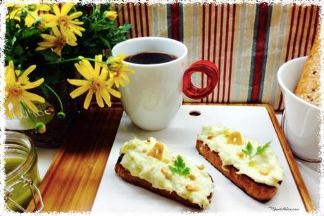 Tosta de brandada de bacalao. 3