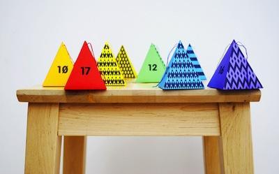 Original calendario de adviento DIY