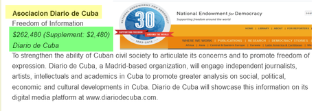 Diario oficialista de la USAID y la NED legitima mentiras de Fariñas frente periodista cubana