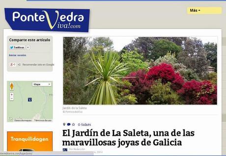 El jardín de La Saleta en Otoño, del 17-30 de noviembre de 2014. Saleta's Garden in Autumn, 17-30 november 2014.