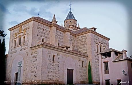 La ALHAMBRA de GRANADA: PALACIO DE CARLOS V y alrededores.
