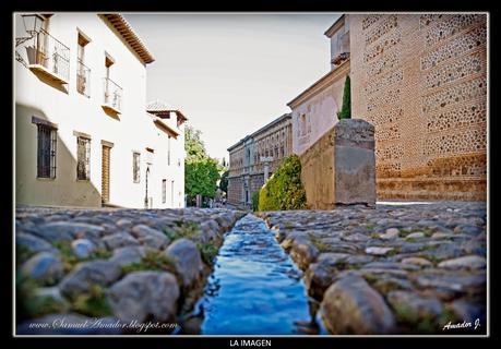 La ALHAMBRA de GRANADA: PALACIO DE CARLOS V y alrededores.