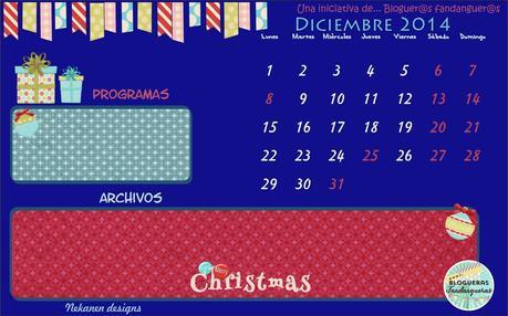Calendario Diciembre Nekanen Designs Calendario Diciembre Nekanen Designs