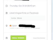 Ganador/A sorteo AFTER