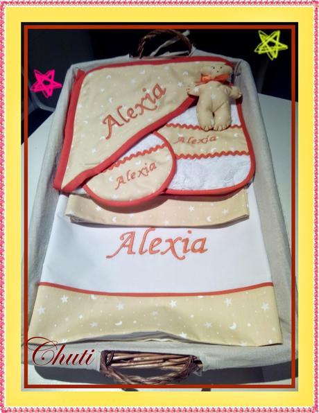Canastilla y regalo de cumple para Leyre Canastilla y regalo de cumple para Leyre