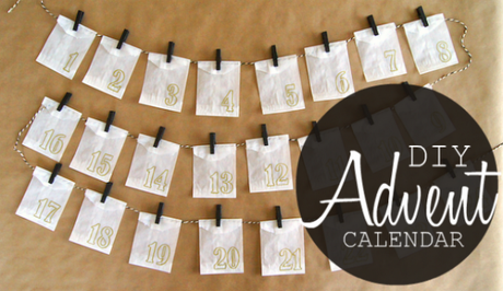 Calendarios de adviento reciclados