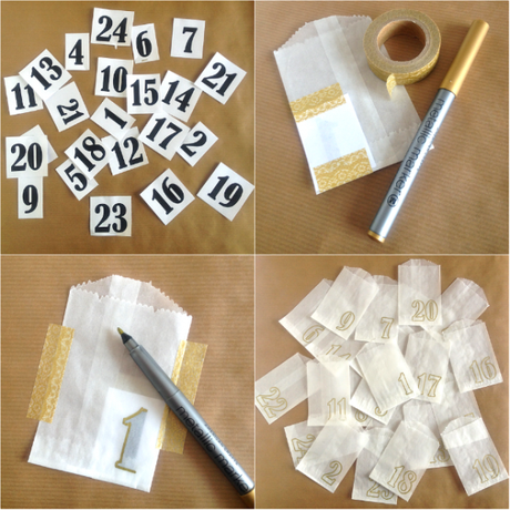 Calendarios de adviento reciclados