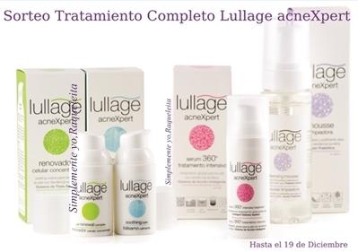 Sorteo Tratamiento Completo Lullage acneXpert