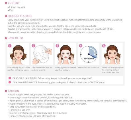 mascarilla, mask, honey grapefruit, collagen essence mask, mascarilla de pomelo y miel, esencia de colágeno.