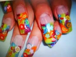 Uñas Acrilicas Decoradas