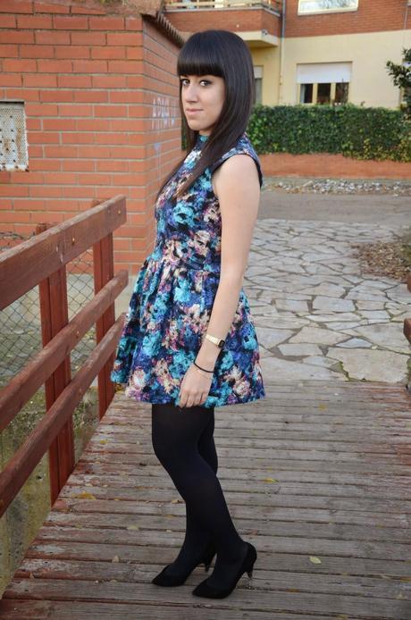 Elegant blue dress!!!