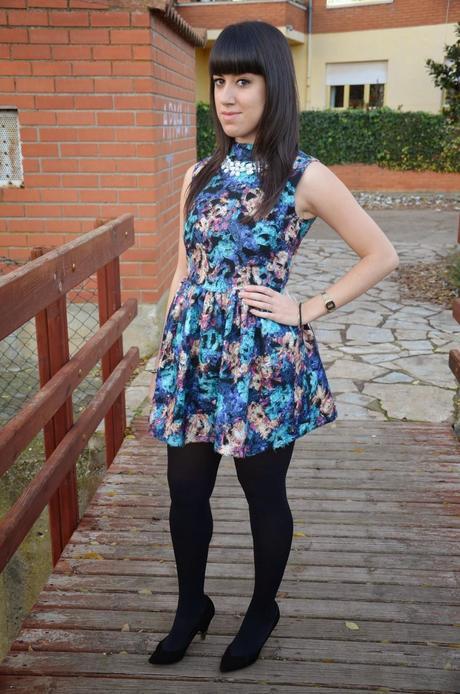 Elegant blue dress!!!