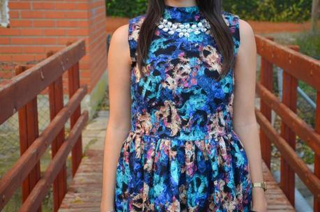 Elegant blue dress!!!