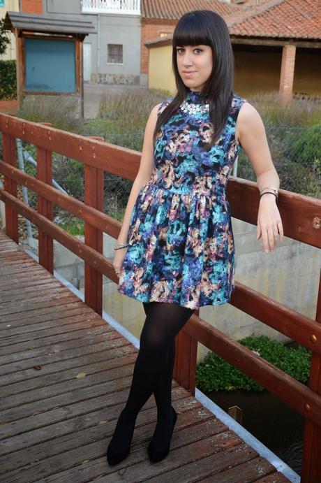 Elegant blue dress!!!