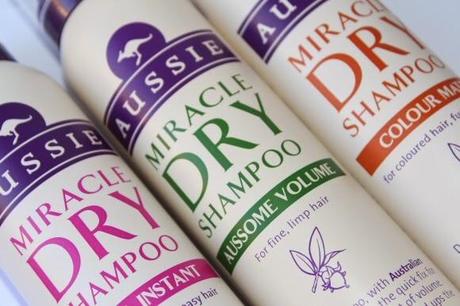 MIRACLE DRY SHAMPOO -- AUSSIE.