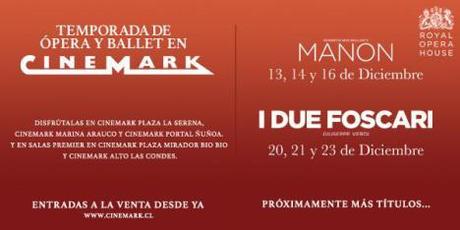 Ópera y ballet en Cinemark