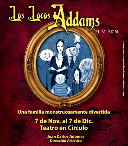Llega la obra de teatro: Los locos Addams