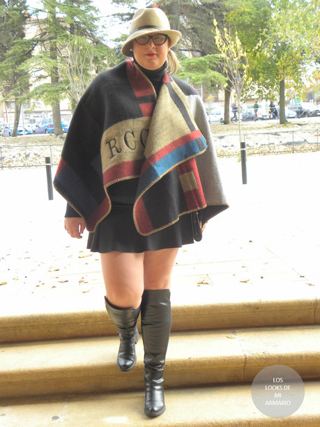 mis looks, outfit capa manta, loook capa manta, Aliexpress, aliexpress capa manta burberry, burberry aliexpress, capa manta, capa manta burberry, capa olivia palermo, clon capa manta burberry, fashion blogger, los looks de mi armario, http://www.loslooksdemiarmario.com/2014/11/cronica-de-un-post-anunciado-outfit-con.html