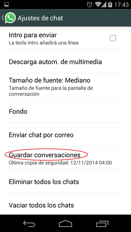 Tutorial para copiar las conversaciones de WhatsApp para tenerlas en tu nuevo Smartphone y así no perder tu información importante...