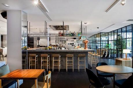 Nuevamente apuesta por el diseño en un restaurante de un hotel