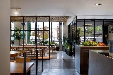 Nuevamente apuesta por el diseño en un restaurante de un hotel