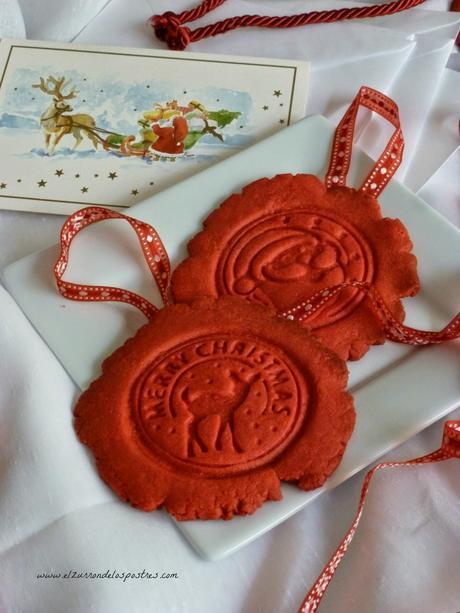 Galletas Sellos Lacrados para Navidad