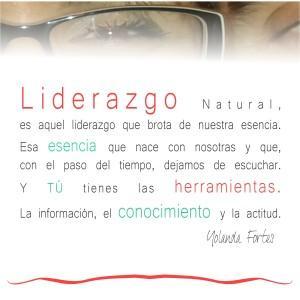 Liderando tu interior de modo natural. liderazgoNatural1