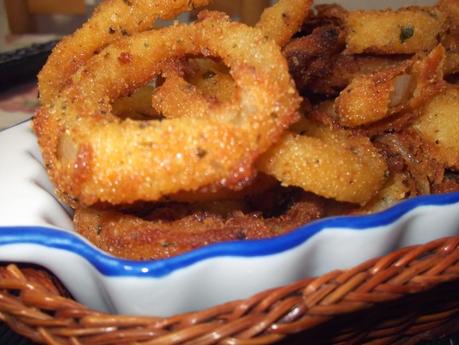 RECETA DE AROS DE CEBOLLA CRUJIENTES
