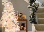 Arboles navidad blanco