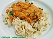 Pasta fresca salsa boloñesa