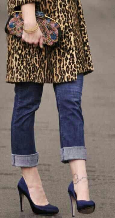 Looks Street: Coat Animal Print