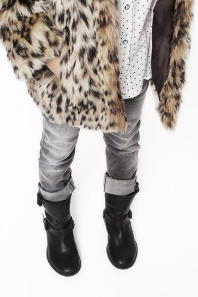 Looks Street: Coat Animal Print