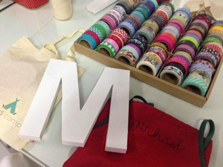 Lucus Camp ... un día genial de manualidades, washitape y calceta