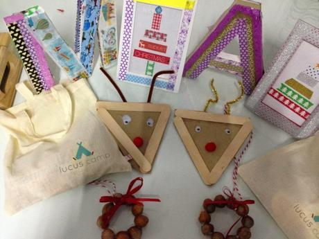 Lucus Camp ... un día genial de manualidades, washitape y calceta