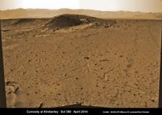 Curiosity superficie marciana