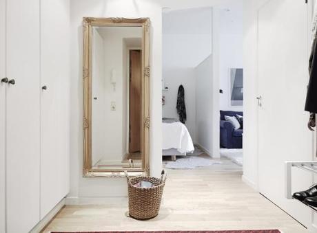 soluciones decoración pisos pequeños pisos nórdicos diáfanos estilo nórdico escandinavo diseño nórdico decoración gris y blanca decoración de interiores pequeños blog decoración nórdica aprovechar espacio pisos pequeños 49 m² funcionales y bien diseñados 