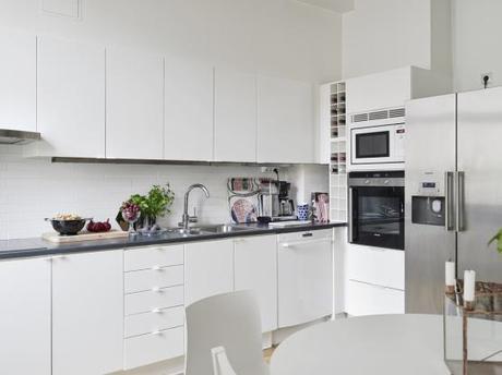 soluciones decoración pisos pequeños pisos nórdicos diáfanos estilo nórdico escandinavo diseño nórdico decoración gris y blanca decoración de interiores pequeños blog decoración nórdica aprovechar espacio pisos pequeños 49 m² funcionales y bien diseñados 