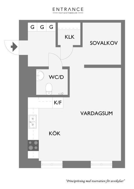 soluciones decoración pisos pequeños pisos nórdicos diáfanos estilo nórdico escandinavo diseño nórdico decoración gris y blanca decoración de interiores pequeños blog decoración nórdica aprovechar espacio pisos pequeños 49 m² funcionales y bien diseñados 